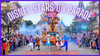 4K DISNEY STARS ON PARADE 2022 [upl. by Lynd198]