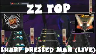 ZZ Top  Sharp Dressed Man Live  Guitar Hero Warriors of Rock Expert  Full Band [upl. by Agem]