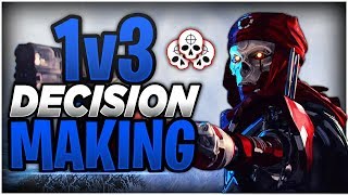 How To WIN MORE 1v3 GUNFIGHTS in Apex Legends Season 4 Decision Making Tips [upl. by Assilac936]