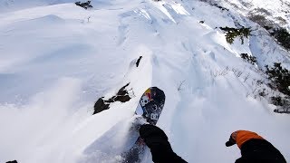 GoPro Travis Rice Winning Run Hakuba Japan FWT 2019 [upl. by Rosalyn]