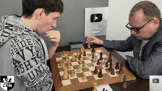 CM A Krylov 2291 vs FM Agent Smith 2263 Chess Finth Nigth CFN Blitz [upl. by Ozmo346]