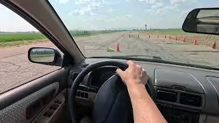 Subaru Impreza Autocross  Best Run August 10th [upl. by Zwick766]