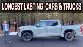 These Are The Top Cars And Trucks That LAST FOREVER [upl. by Shantee457]