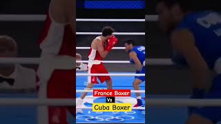 Sofia omiya Vs Cuba Boxer amateur Boxing Fight [upl. by Ayatal]