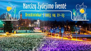 Narcizų žydėjimo šventė Druskininkuose 2023 [upl. by Kunkle277]