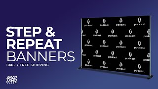 Step and Repeat Banners [upl. by Davida]