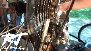 Replacing A Bent Derailleur Hanger [upl. by Ehcsrop970]