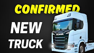 NEW TRUCK for ETS2 Coming Soon  Official Announcement  Scania 45 R  S Battery Electric Trucks [upl. by Zsolway]