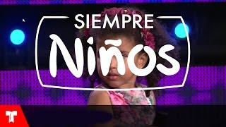 Dominicana de 3 años canta “Ya Te Olvidé” en Siempre Niños VIDEO [upl. by Ruamaj]