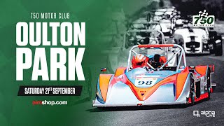 Oulton Park  750 Motor Club  21st September 2024 [upl. by Ydnic]