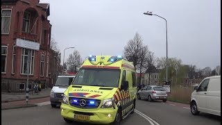 Ambulance 10114 Spoedretour naar Noordwest Ziekenhuisgroep Alkmaar [upl. by Amaty]