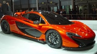 New McLaren P1  opening the door exclusive video [upl. by Ecirehs]