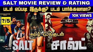 Salt Movie Review Tamil  Salt Tamil Review  New Tamildubbed Movie [upl. by Oirretno]