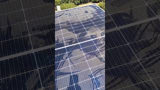 solar panel washing reels solar solarpanels solarenergy khansir viralshort [upl. by Giffard]