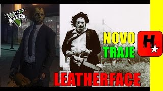 GTA V Online  COMO FAZER O LEATHERFACE  OUTFITS  TUTORIAL TRAJE [upl. by Nitsur]