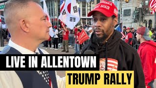 Alec Lace LIVE at the Allentown PA Trump Rally  Part 2 [upl. by Donovan749]