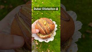 Dubai Oliebollen dubaioliebol dubaichocolate krentenbol oliebollen kerst netherlands [upl. by Eicaj]