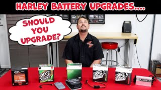 Lithium or AGM Whats the best Harley Davidson replacement battery When and why should you upgrade [upl. by Ayanet]