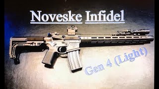 Noveske Infidel Gen 4 Light AR15  UnboxingFull Review  Flaming PIGKX3 Does It work [upl. by Embry]