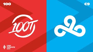 100 vs C9  Game 2  LCS Lock In Semifinals  100 Thieves vs Cloud9 [upl. by Lirret]