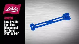 Lisle 39120 Low Profile Fuel Line Disconnect for Ford 516quot amp 38quot [upl. by Towrey]