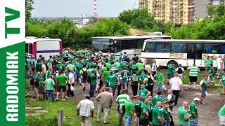 Wyjazd 1000 kibiców Radomiaka na mecz Motor Lublin  Radomiak Radom [upl. by Ymmot]