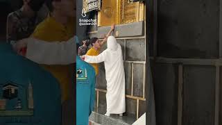 Makkah madina Khana Kaba Sharif status 4k drone camera video shots shorts 1 September 2024 [upl. by Akcirret]