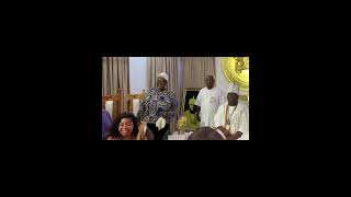 ONI OF IFE OBA ADEYEYE OGUNWUSI RECEIVED TALLEST FRAME FROM HIS SISTER FOR HIS 50TH BIRTHDAY 🎂 [upl. by Aehcsrop]