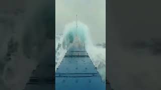 Terrifying Giant Waves in the North Sea 🌊  Ship vs Nature [upl. by Nimrahc]