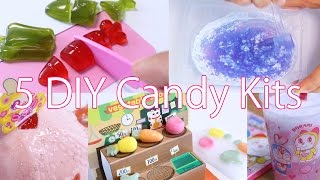 5 Kawaii DIY Candy Making Kits Japanese Interesting Souvenir PopinCookin [upl. by Bass959]