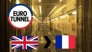 Eurotunnel Le Shuttle Channel Tunnel  UK To France Full Journey On Coach [upl. by Seabrooke]