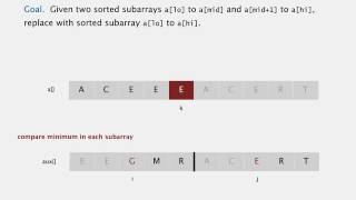 Demo MergeSort [upl. by Sitrik]