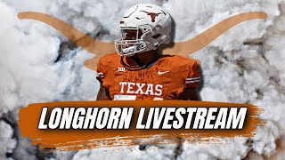 Longhorn Livestream  Practice Observations  Latest Texas Football News  Recruiting Updates [upl. by Drislane80]