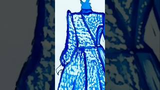 art drawing fashion fashionblogger fashionillustration fashiontrends fashionstyle حجاب مداد [upl. by Sirahc669]