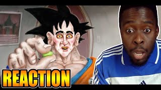 GOKU LEAVE CHI CHI ALONE  MEAT CANYON A REGRETTABLE DBZ CARTOON  REACTION [upl. by Minier]