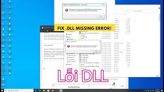 Lỗi File Dll khi cài đặt ứng dụng How to Fix All DLL file Missing Error [upl. by Atte]