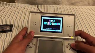 Removing the gameboy advanced cartridge while it’s running on GBADS [upl. by Billi]