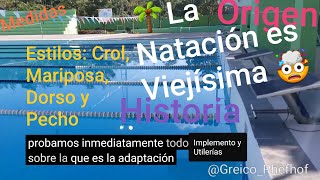 Todo sobre la Natación Piscina Semi olímpica Historia Estilos de natación Implementos [upl. by Nylak]