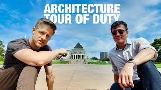 An Architecture Tour Of Duty  Go Experience The Shrine of Remembrance  Architecture Travel Video [upl. by Terb827]