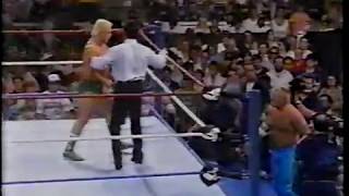 Ronnie Garvin vs Sandy Beach 19890923 [upl. by Llyrad]