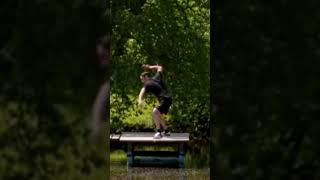 The longest stone skimming official world record  Dougie Isaacs [upl. by Jaclin]