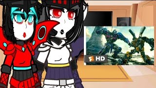 transformers cyberverse girls react nemesis prime vs bumblebee part 2 [upl. by Kobe784]