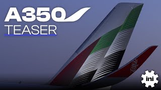 iniBuilds A350 Airliner Teaser  Microsoft Flight Simulator [upl. by Atlee]