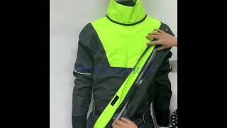 Lkver Fluorescent Green with Black Dry Suit  Customizable GoreTex Model DM4 [upl. by Gilbertson]