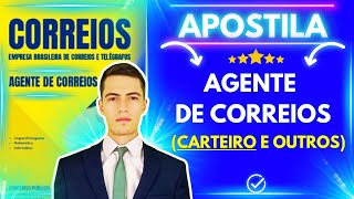 Apostila para Agente de Correios Carteiro e Outros do Concurso Público dos Correios 2024 [upl. by Hardunn]