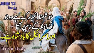 Urdu bible study  JOHN CHAPTER 12 Tilawat e kalam e pak  Aj ki Injeel E Muqaddas  kalam E pak [upl. by Okorih363]