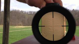 Leupold Mk4 6520x Tracking Test [upl. by Kotta974]