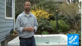 How to Sanitize a Hot Tub Spa using Bromine Tablets in a Feeder [upl. by Adrea]