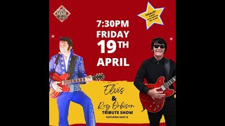 Andy Bs Elvis amp the big o show Townsville RSL April 19th [upl. by Ferrigno]