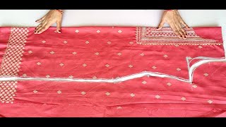 Suit Cutting And Stitching Full Tutorial Step by Step  Kurti  Suit cutting and stitching [upl. by Akcire]